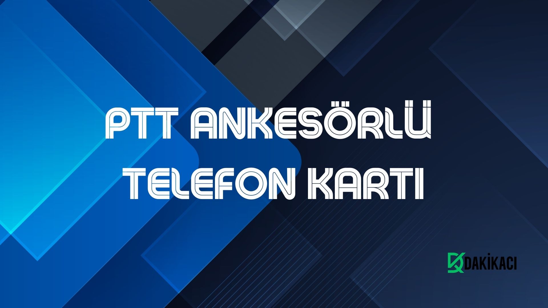 PTT ANKESÖRLÜ TELEFON KARTI